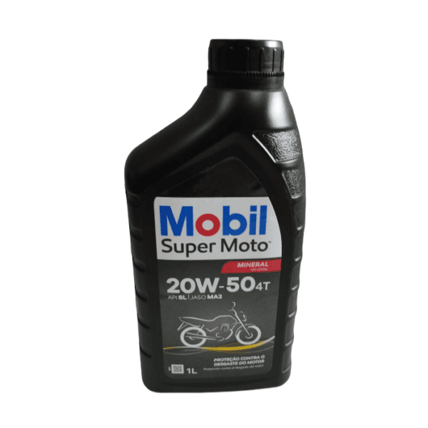 Aceite Lubricante Mineral Mobil 4T 20W-50