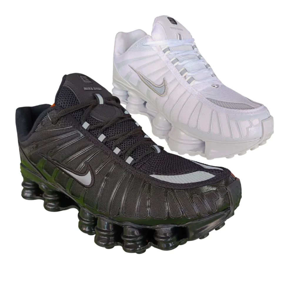 Nike Shox TL: Blanco y Negro